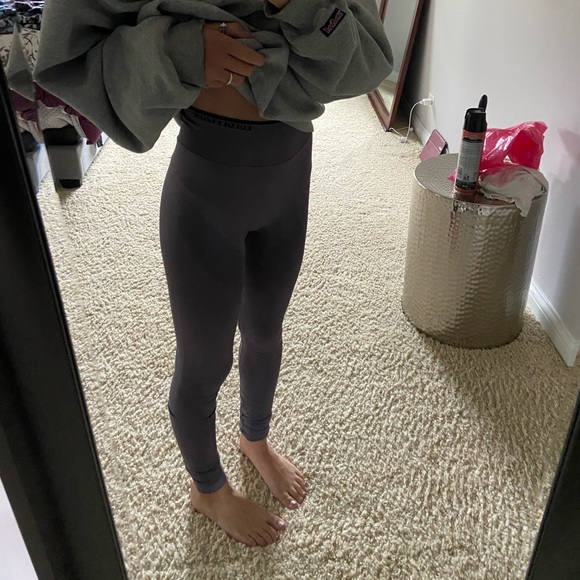 gray/purple lululemon full length leggings - Picture 2 of 5